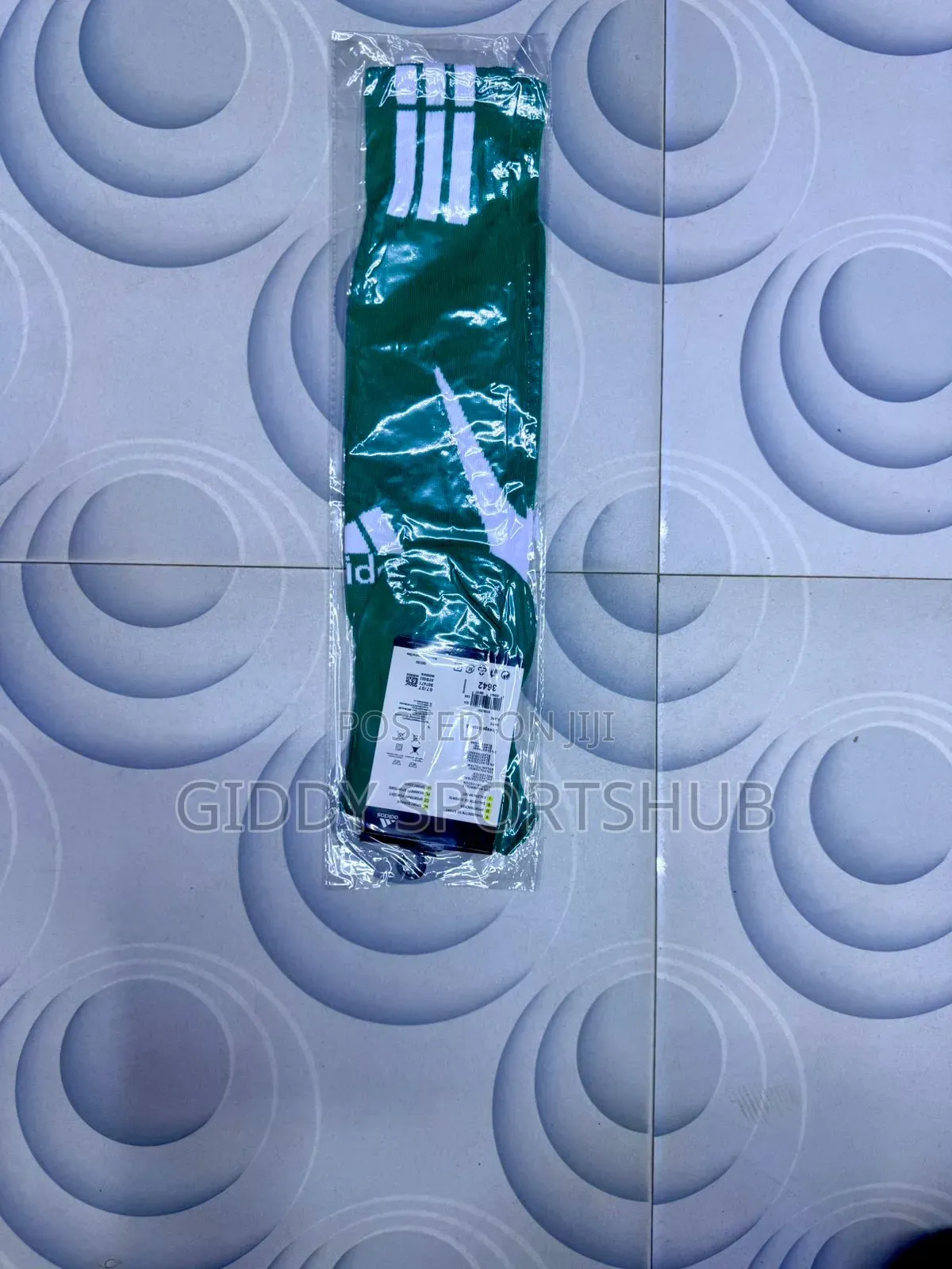 Dark Green Adidas Football/Soccer Socks