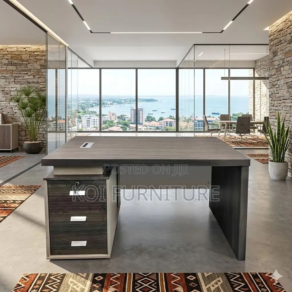 Office Desk; 1.4 Meters Executive Home Office Desk
