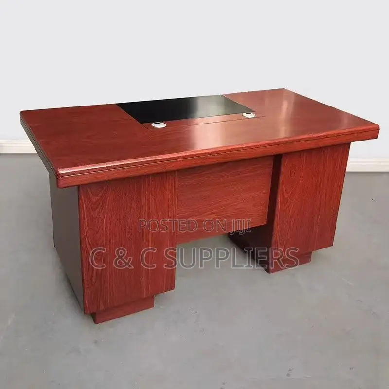 Executive Mahogany Desk With Drawers-120cm