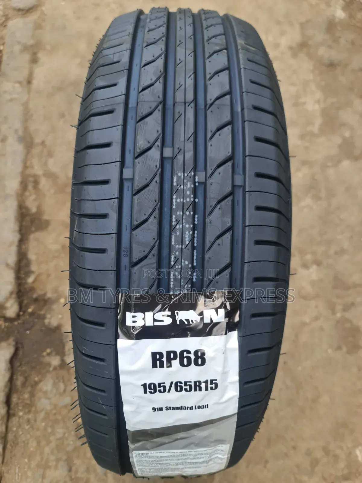195 //65 R15 Bison Tires.