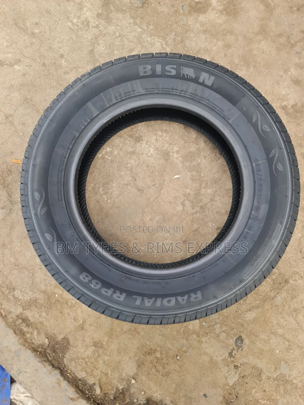 195 //65 R15 Bison Tires.