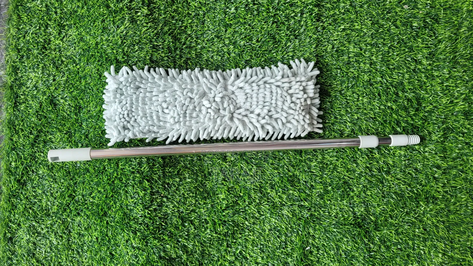 360° Rotating Chenille Dust Mop – High-Absorbent Floor Cleaning Mop