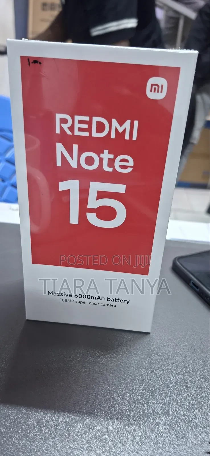 New Xiaomi Redmi Note 15 128 GB Black
