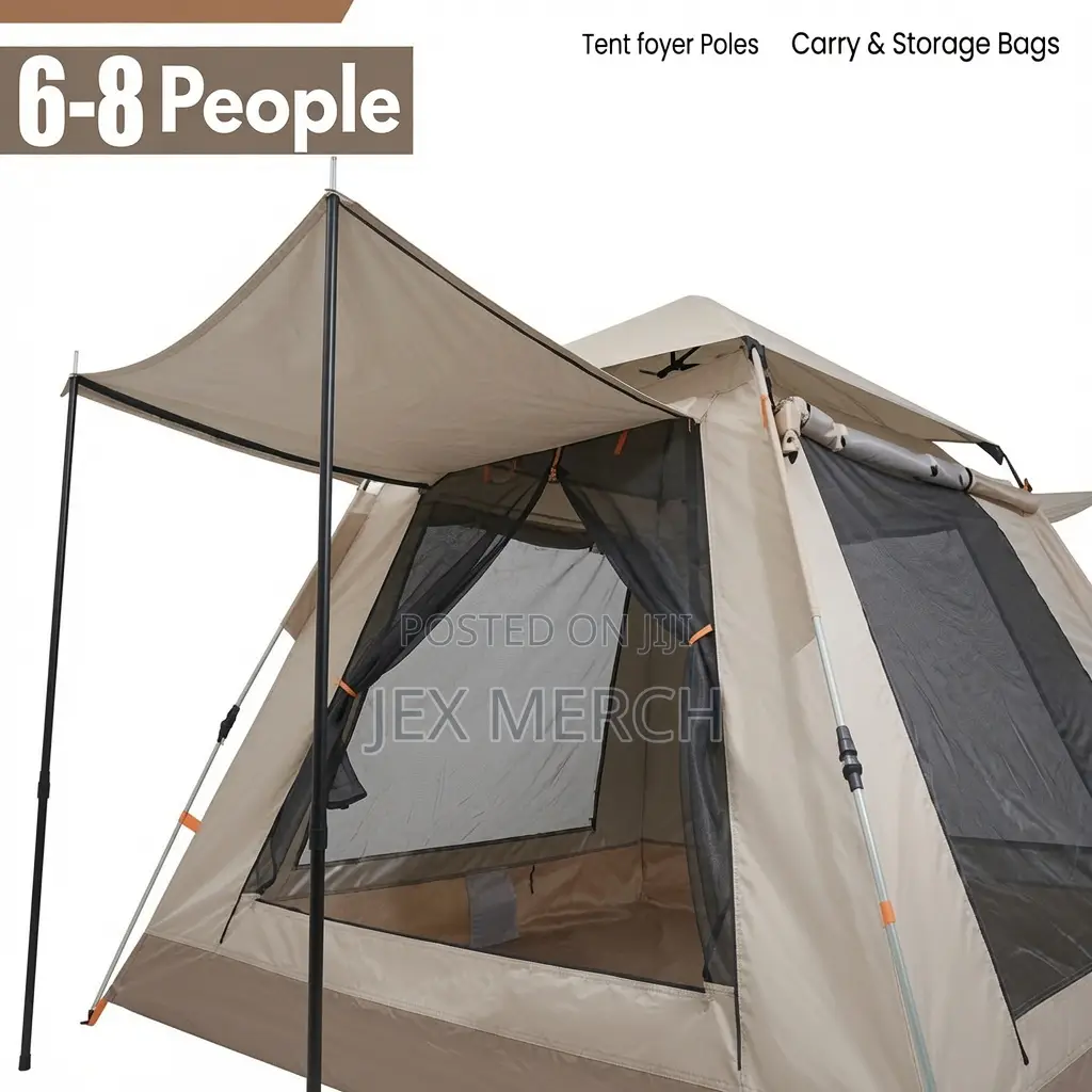 Big Spacious 4-Season Camping Tent on Sale Today