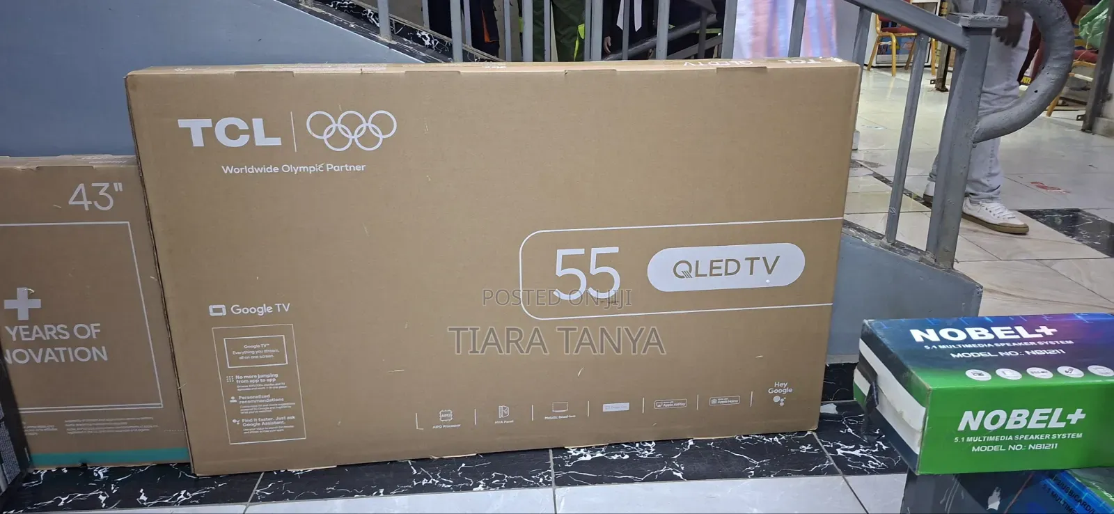 TCL TCL 55t6d 55-Inch Qled Smart Tv (2026 Model)