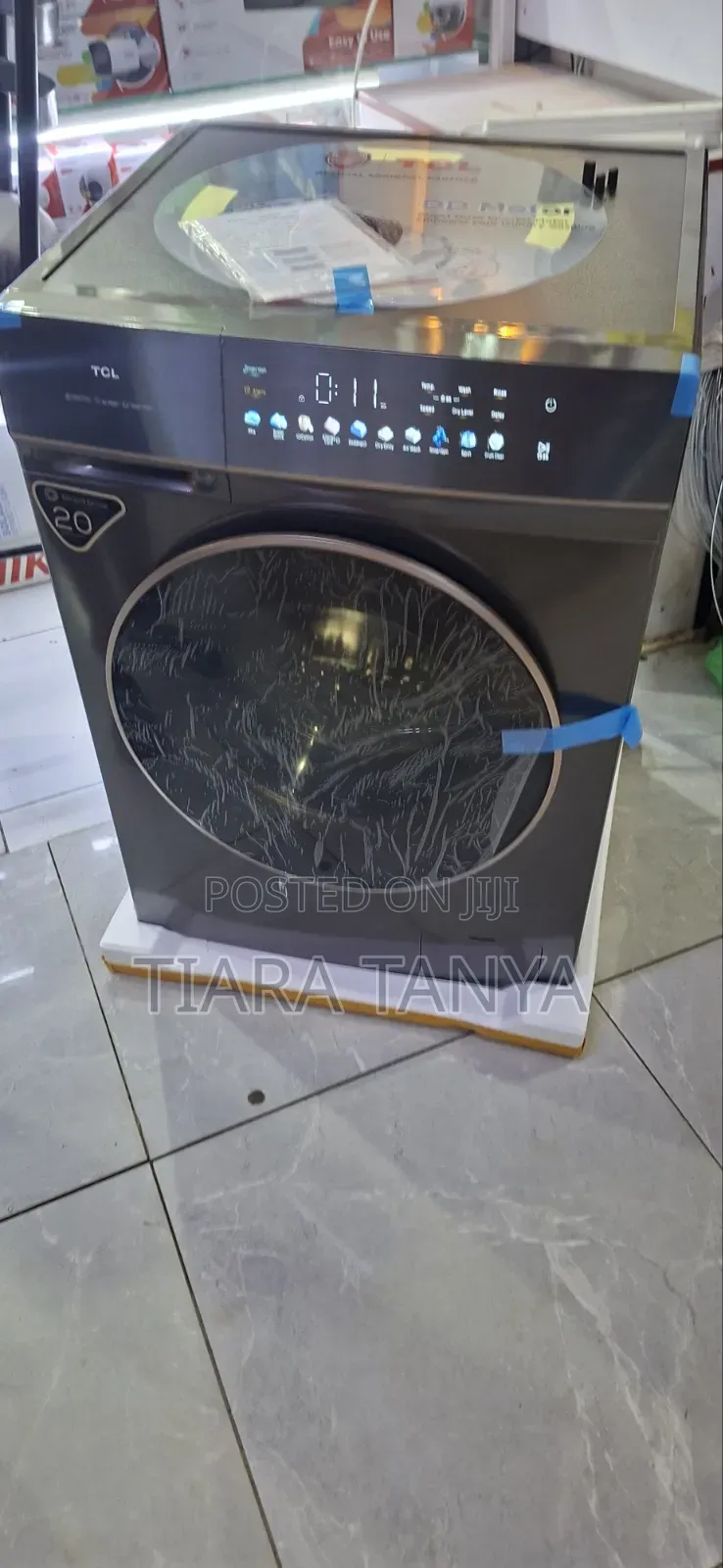 TCL 12kg Wash and Spin Washing Machine P612flg