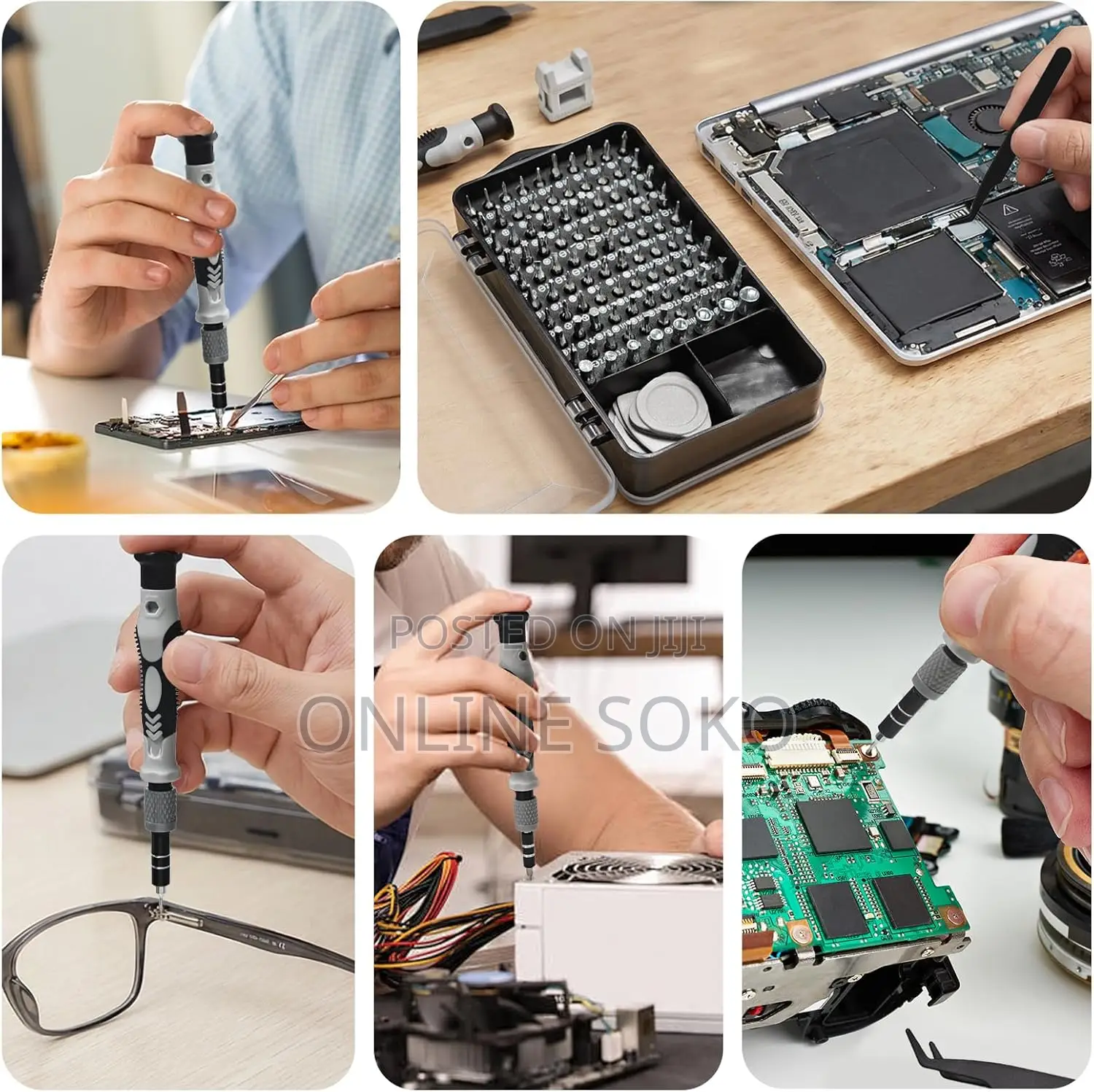 115-in-1 Precision Magnetic Screwdriver Set Repair Tool Kit