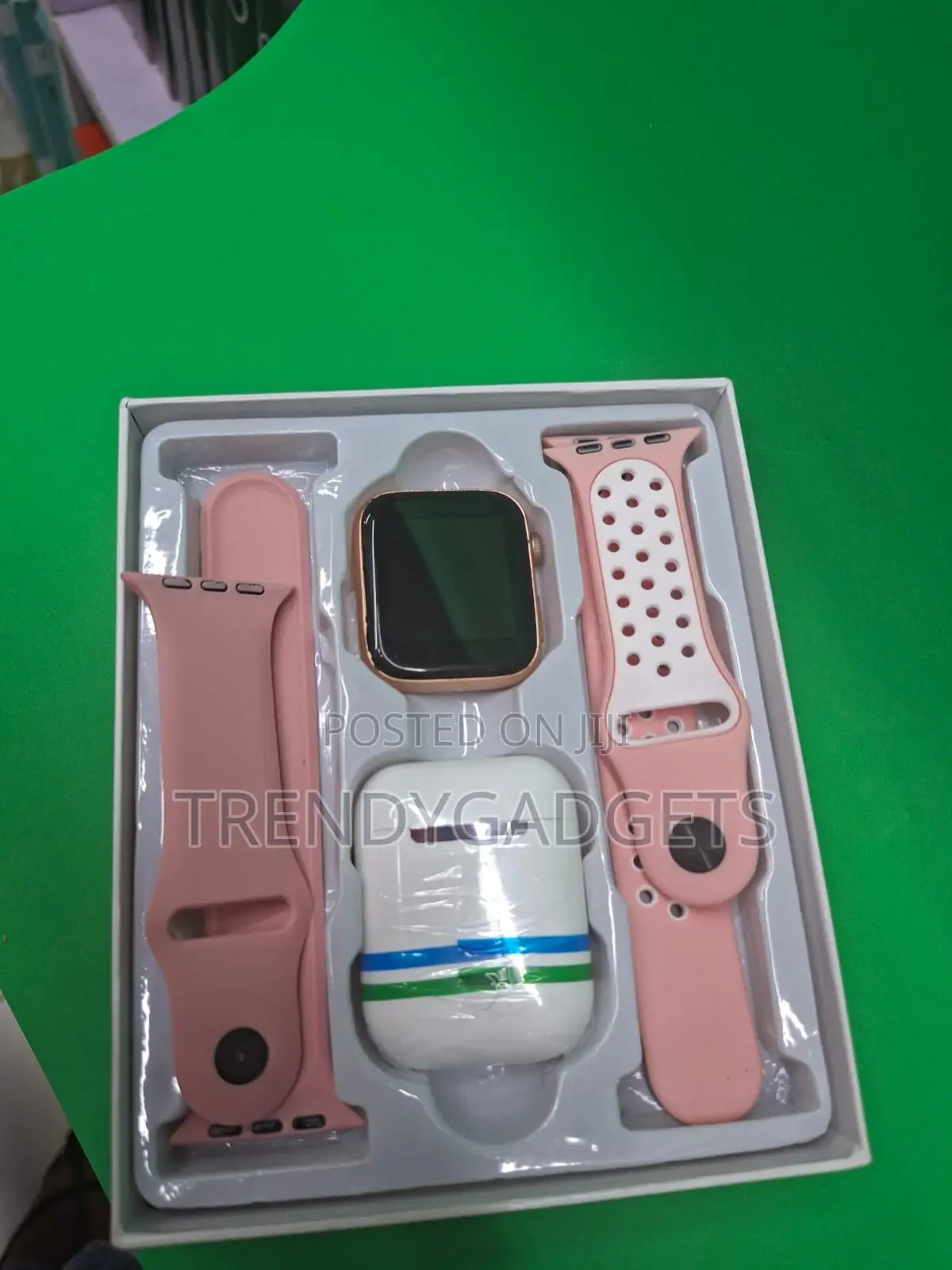 W26 Pro Max Smartwatch With Earbuds 2 in 1 Gift Set