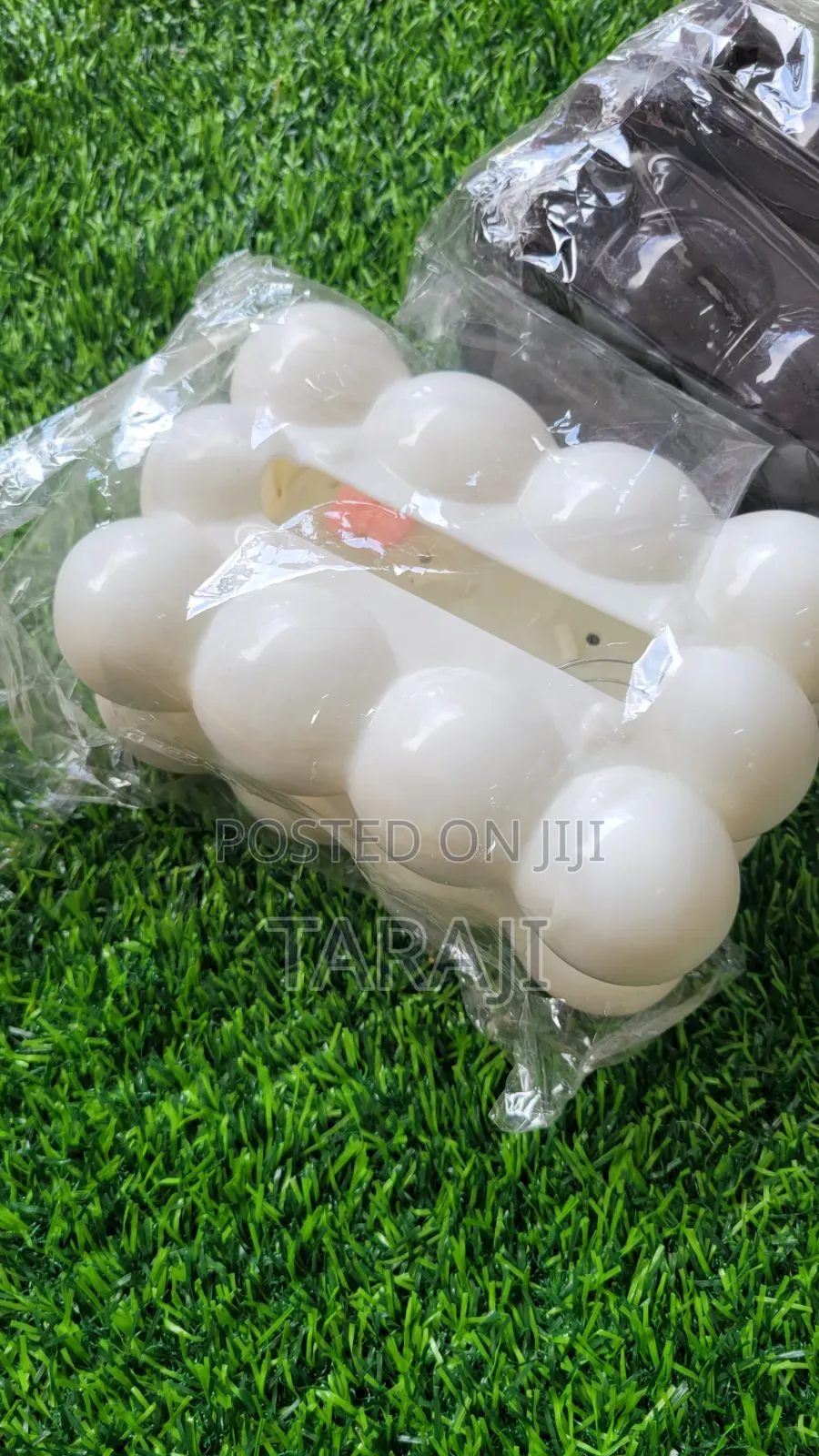 Luxury Bubble Tissue Box Holder–Aesthetic Cloud-Style Napkin Dispenser