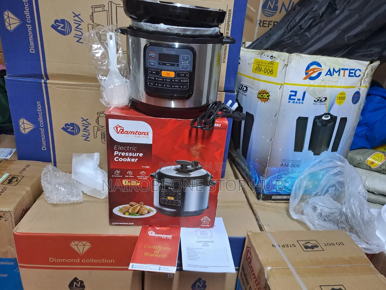 Ramtons 6l Electric Pressure Cooker