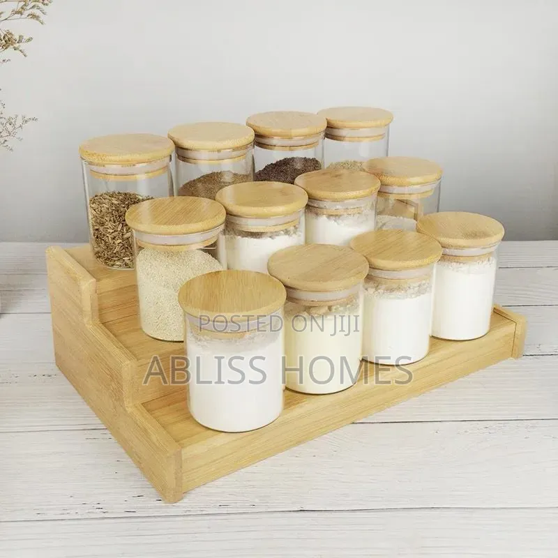 Round Glass Jars /Spice Jars