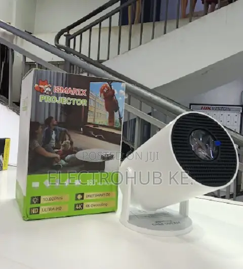 Hy300 Pro Wireless Android Projector With Screen Mirroring