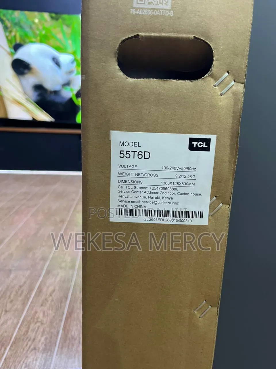 TCL 55t6d 55inch Qled Smart Tv(2026