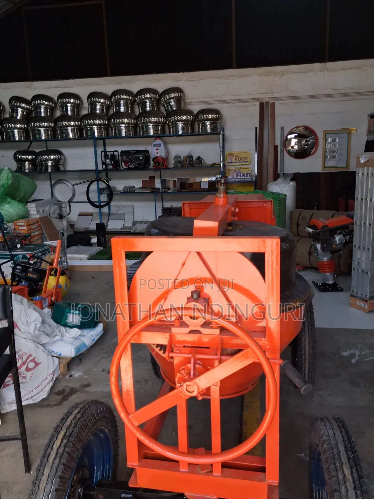 Portable Diesel Concrete Mixer – 500l