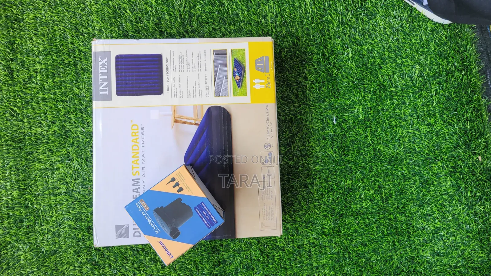 Premium Inflatable Air Mattress – Heavy-Duty Waterproof Blow-Up Bed