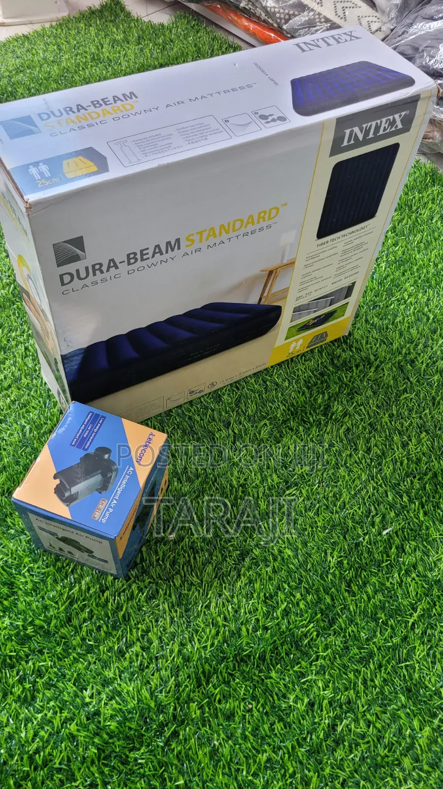 Premium Inflatable Air Mattress – Heavy-Duty Waterproof Blow-Up Bed