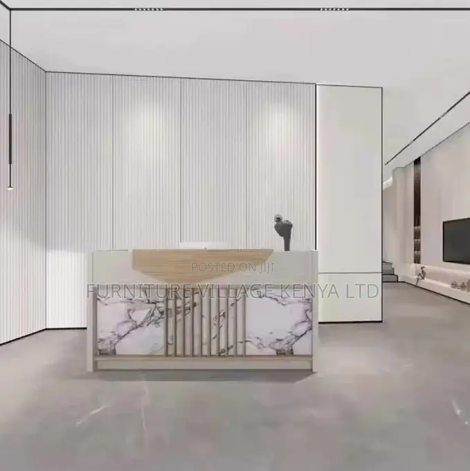 1.8m Modern Wooden Office Front Counter