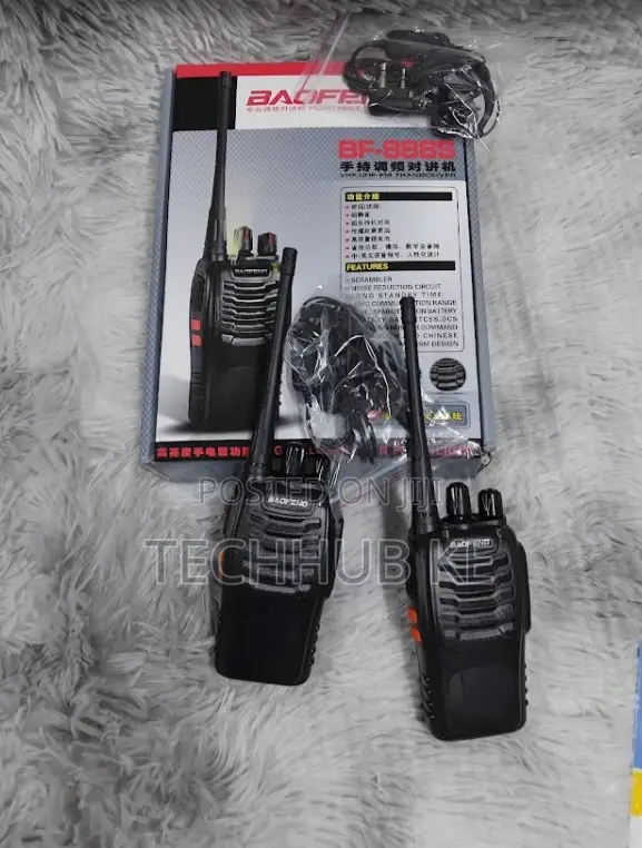 Walkie Talkie Radio Baofeng Bf-888s Communication Device