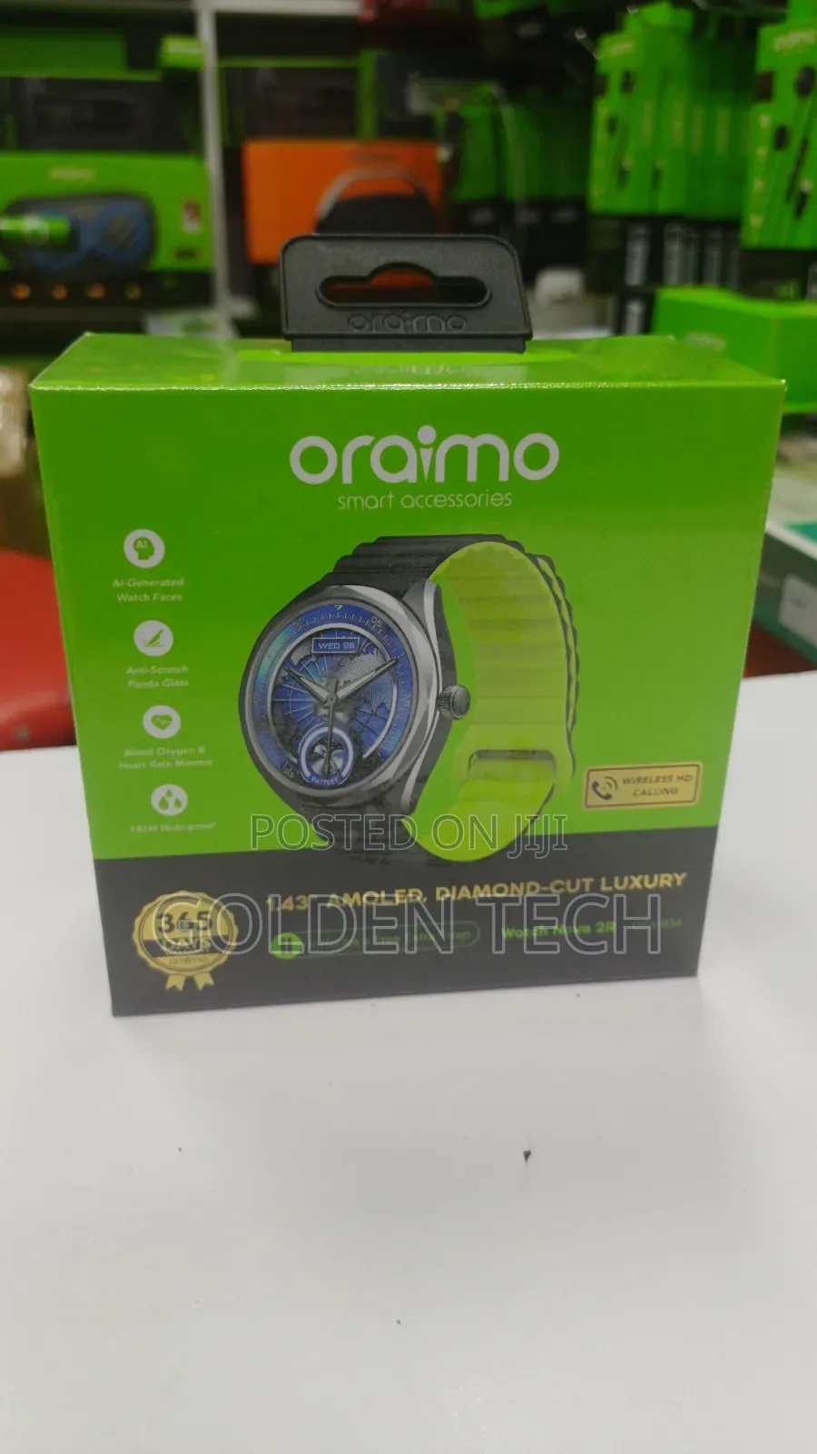Oraimo Watch Nova 2r 1.43" Amoled 35-Day Standby Smart Watch