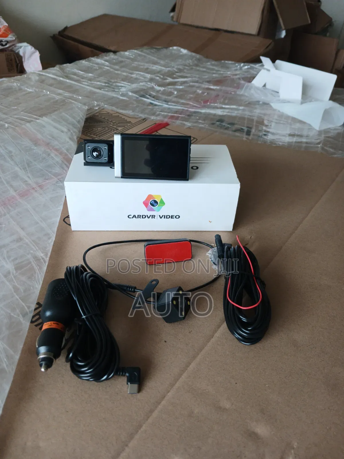 DVR 3-in-1 Car Dashcam |Front, Rear Cabin Hd Driving Recorder Camera