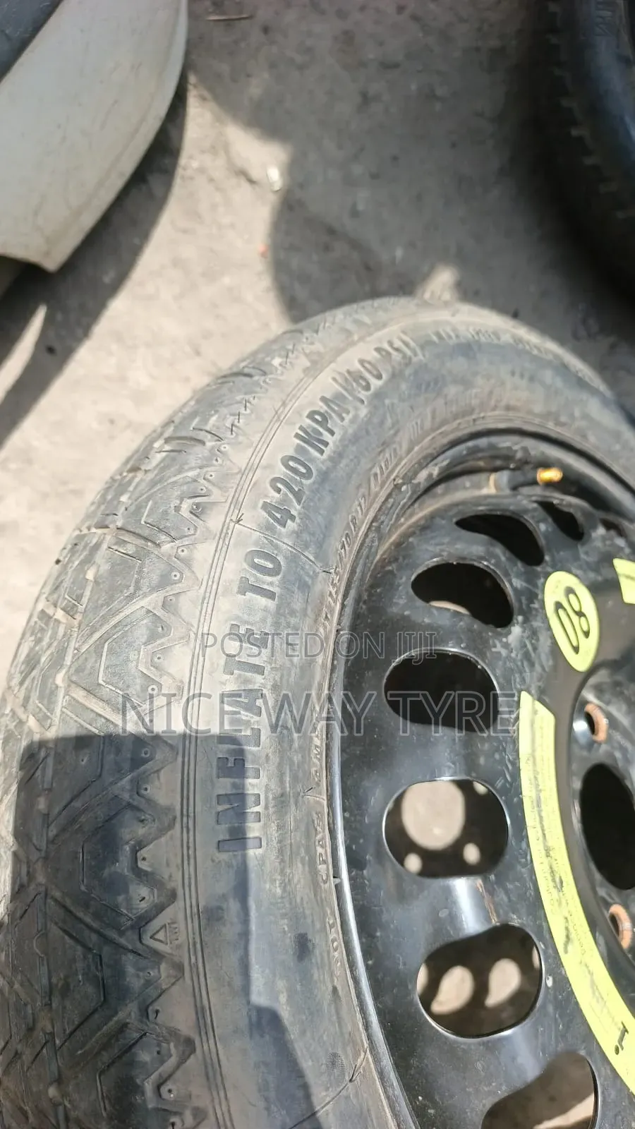 Spare Wheel Size 17 Mercedes
