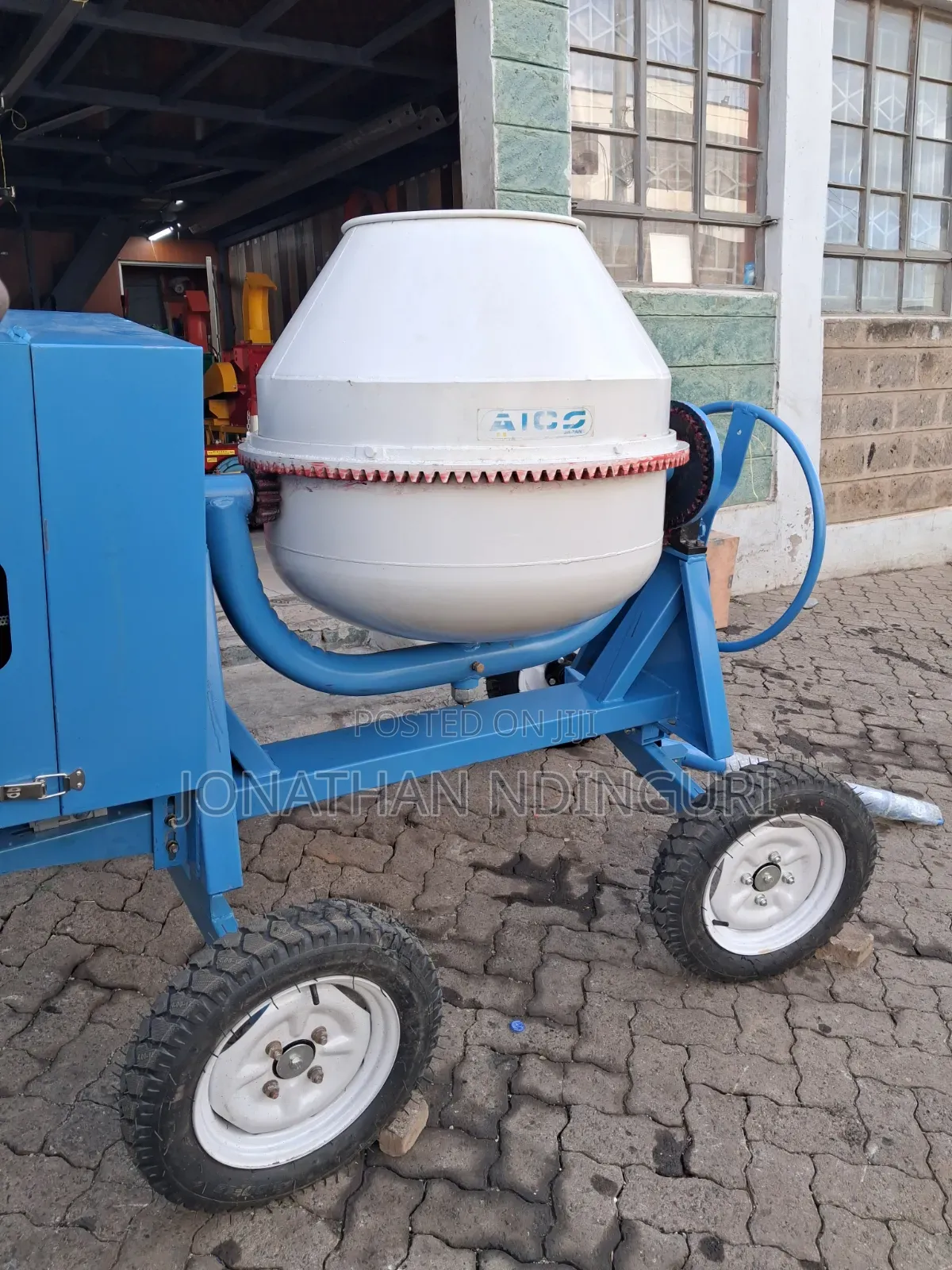 Aico 400l Heavy Duty Concrete Mixer