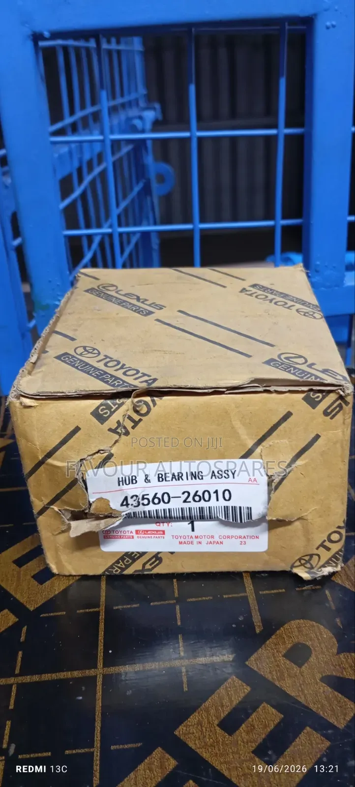 Bearing Hubs for Toyota 7l Original