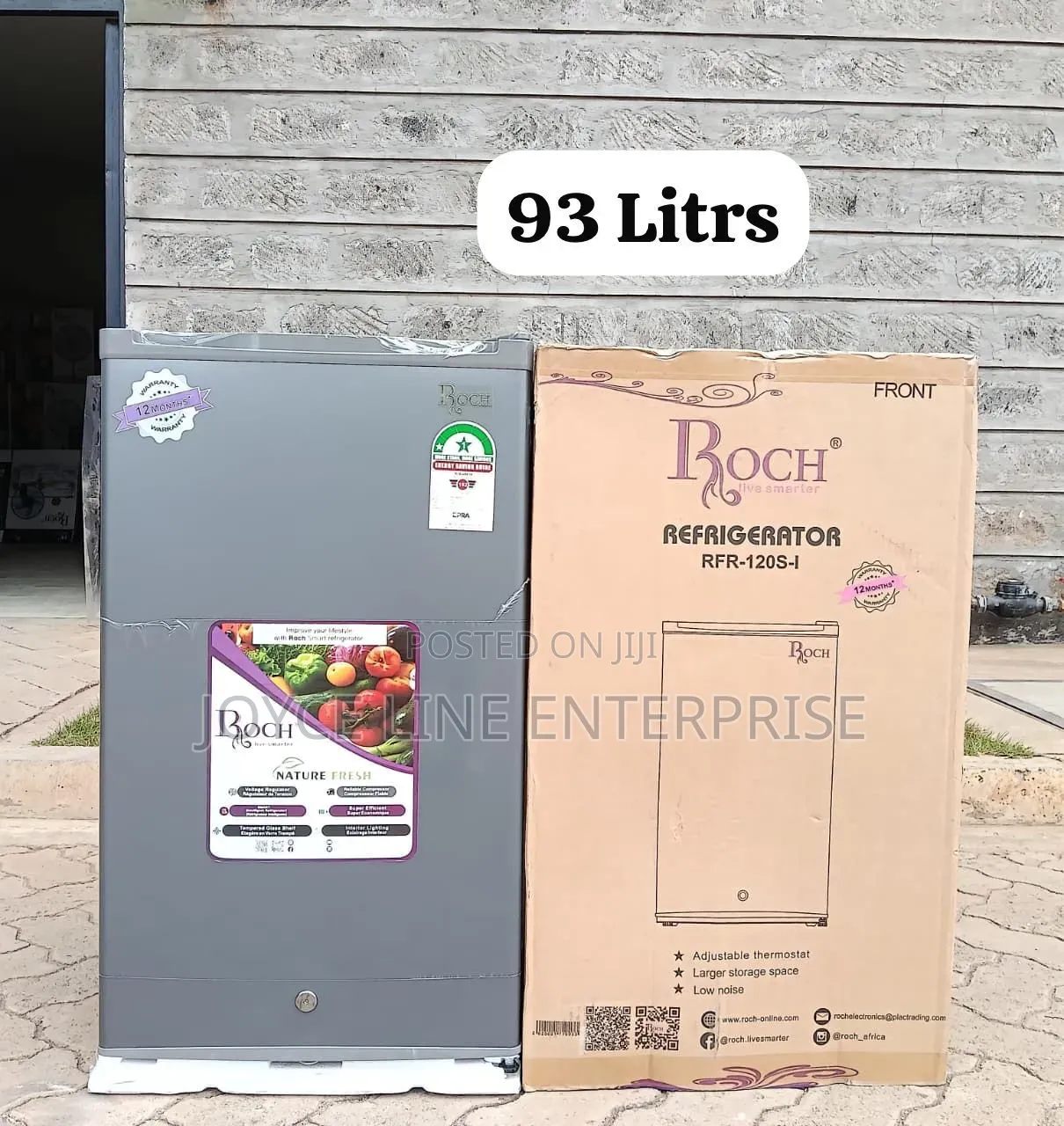 Roch RFR-120-S-I Single Door Fridge 95 Litres