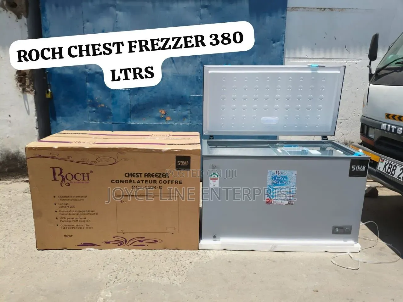 Roch Chest Freezer-RCF-130-G Freezer