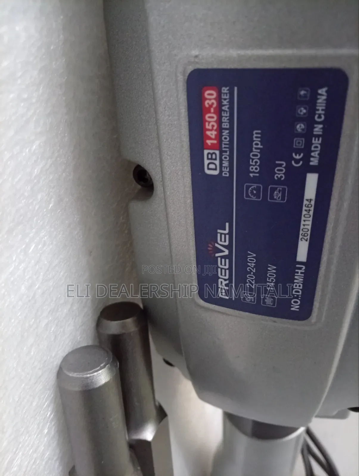 Professional Concrete Demolition Breaker 30j Impact Power