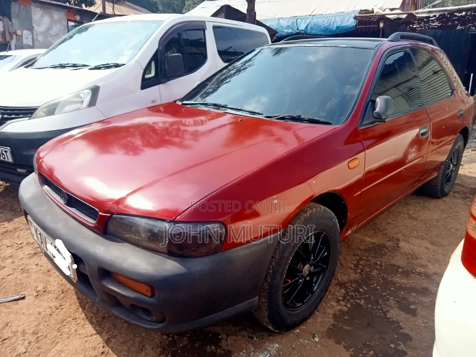 Subaru Impreza Wagon 1998 Maroon
