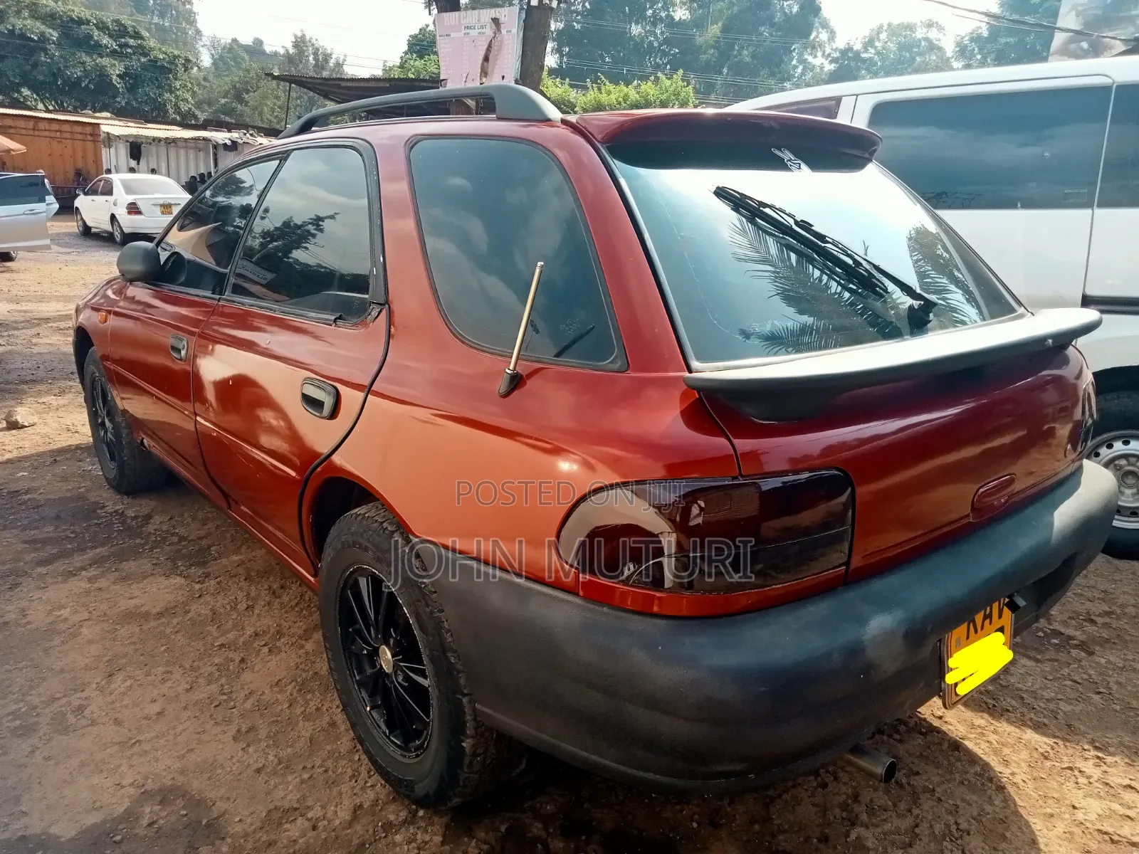 Subaru Impreza Wagon 1998 Maroon
