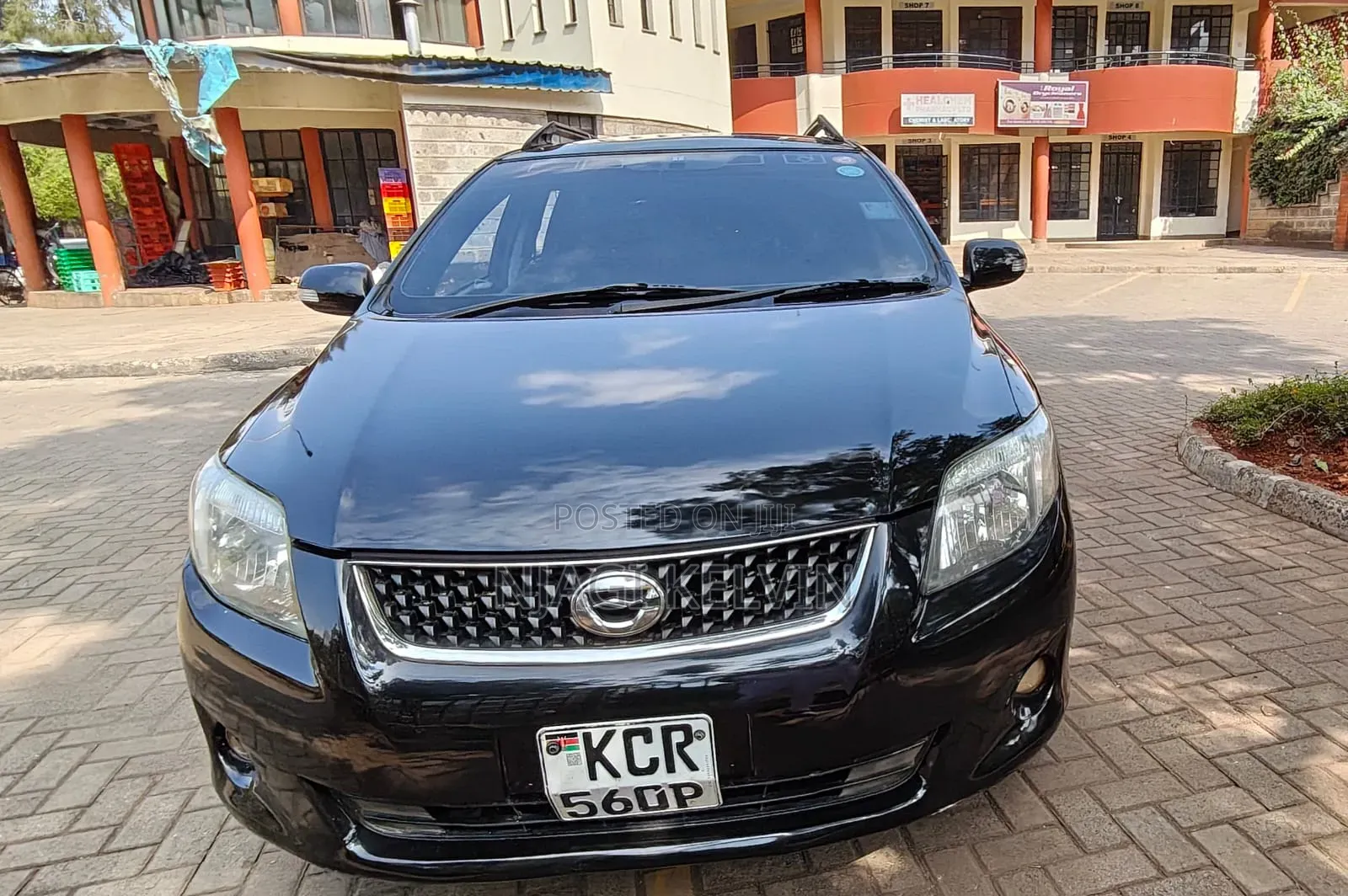 Toyota Corolla Fielder 2012 Black
