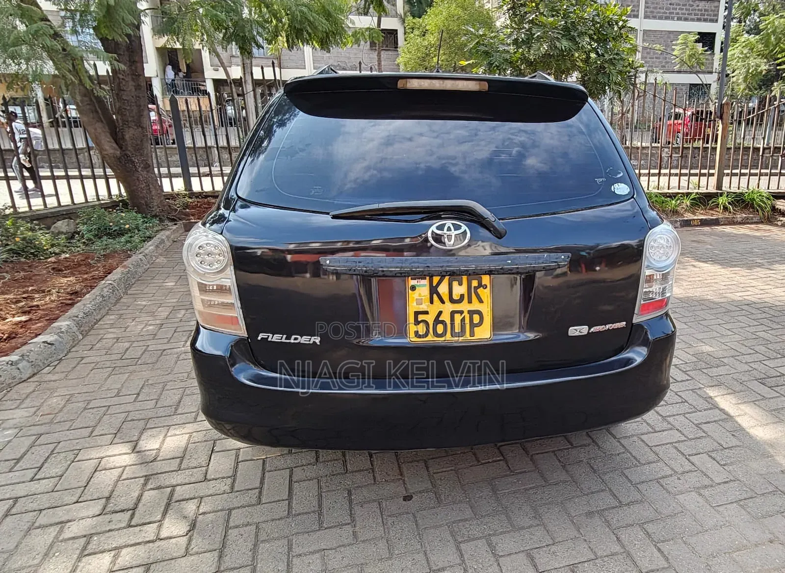 Toyota Corolla Fielder 2012 Black