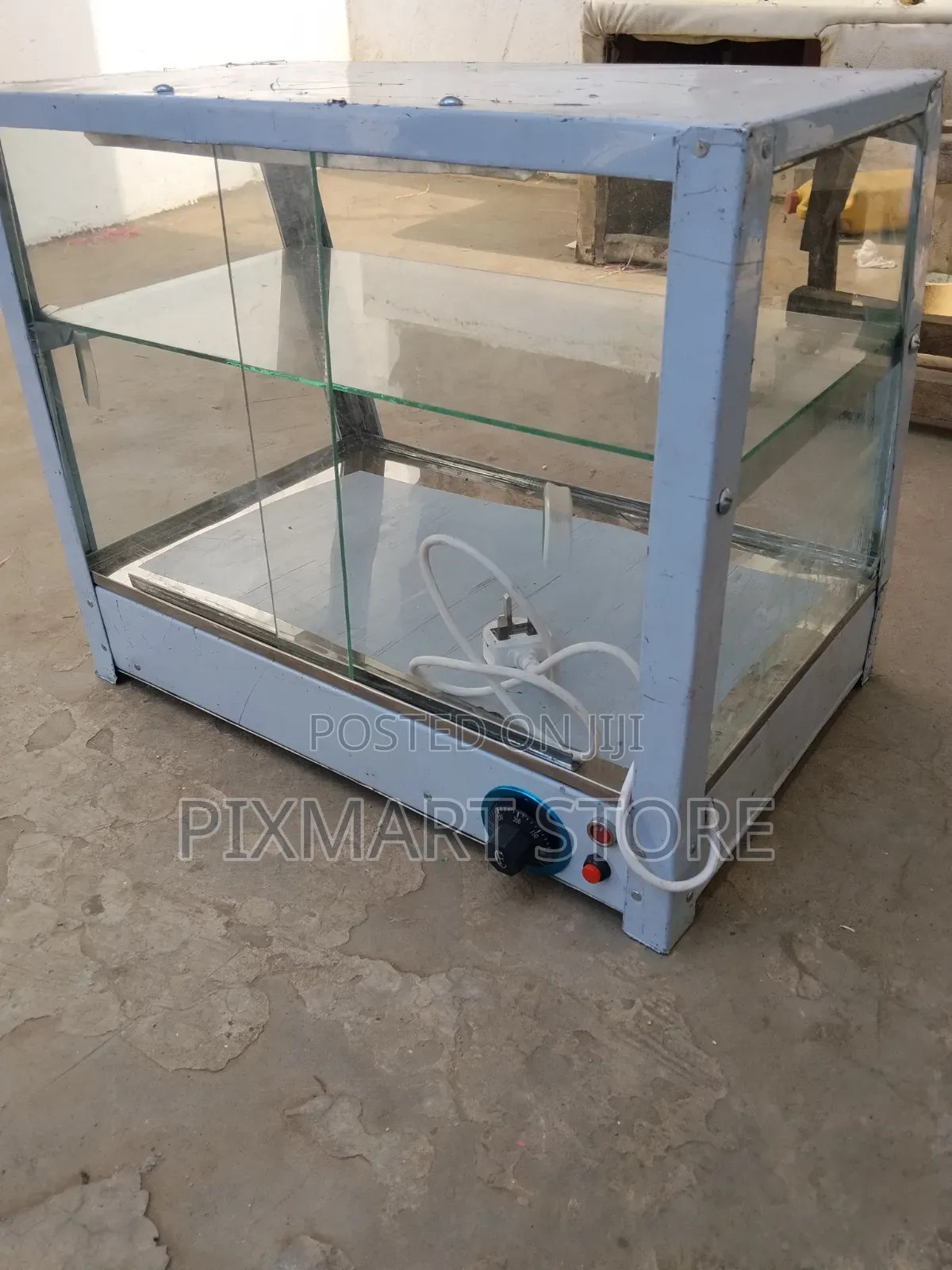 Commercial Chips Warmer Display Cabinet