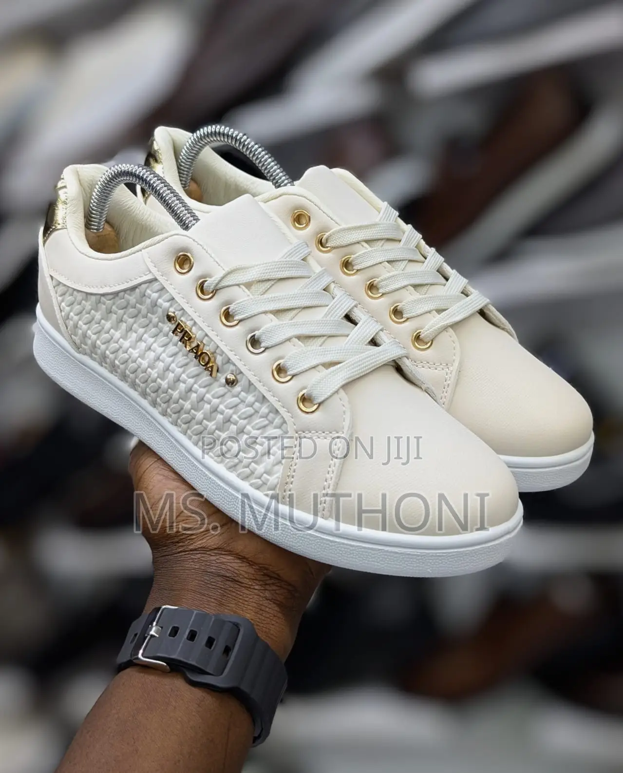 Ladies / Girls Prada Inspired Sneakers Size 37-42
