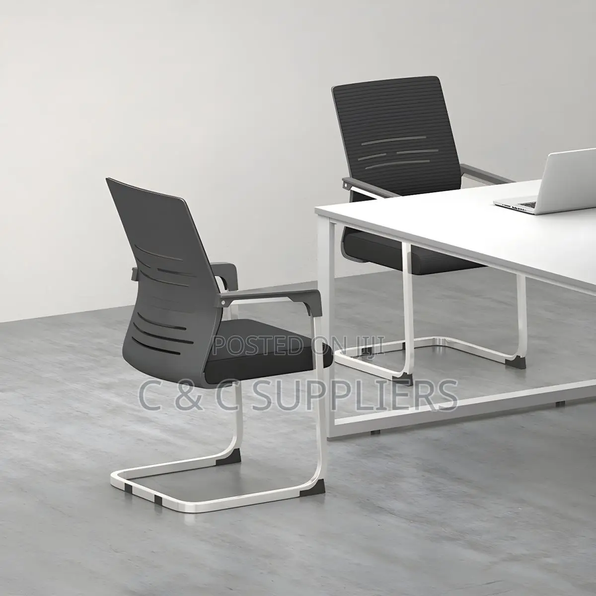 Office Mesh Non Swivel Guest Chair