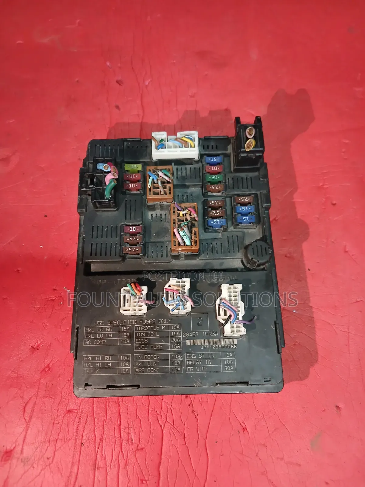 Fuse Box Nissan Versa /Versa Note