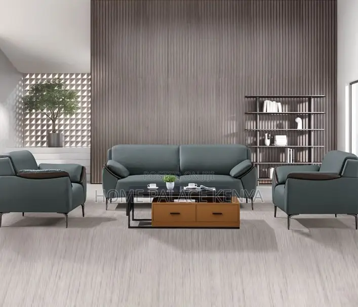 Leather Sofa: 5 Seater Living Room Sofa