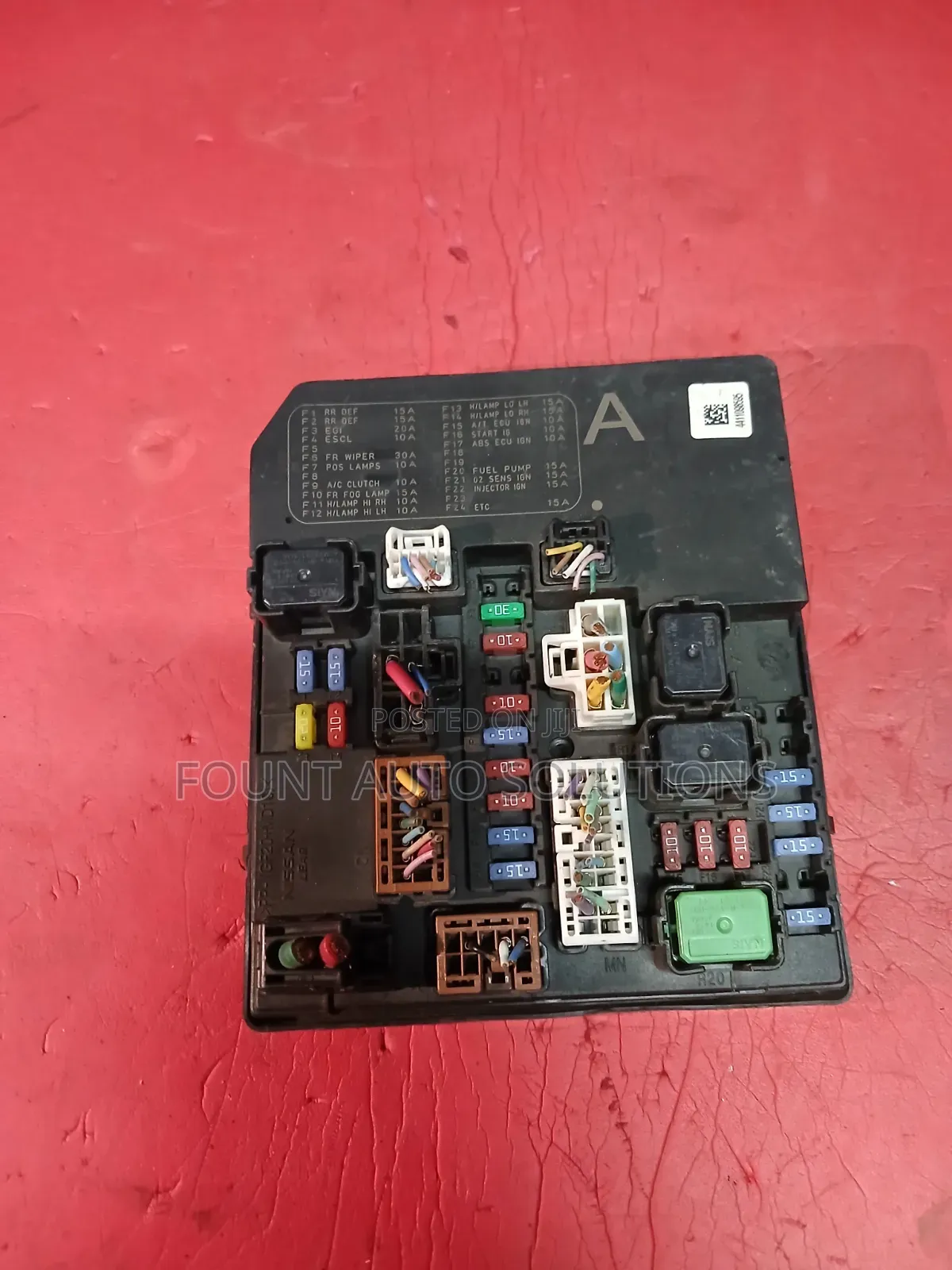 Fuse Box Nissan Serena Fc26