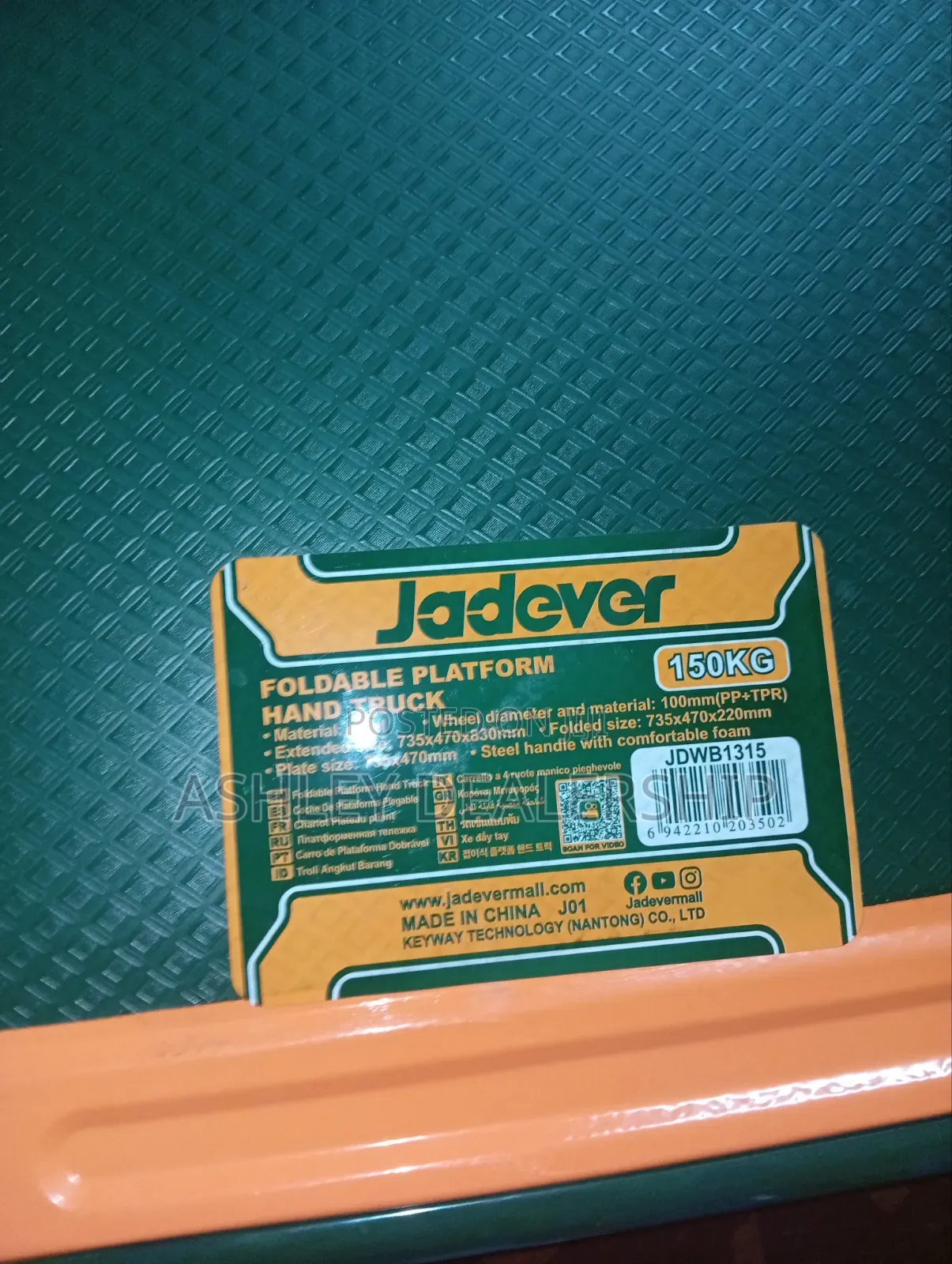 Javeder Platform Trolley 150kg