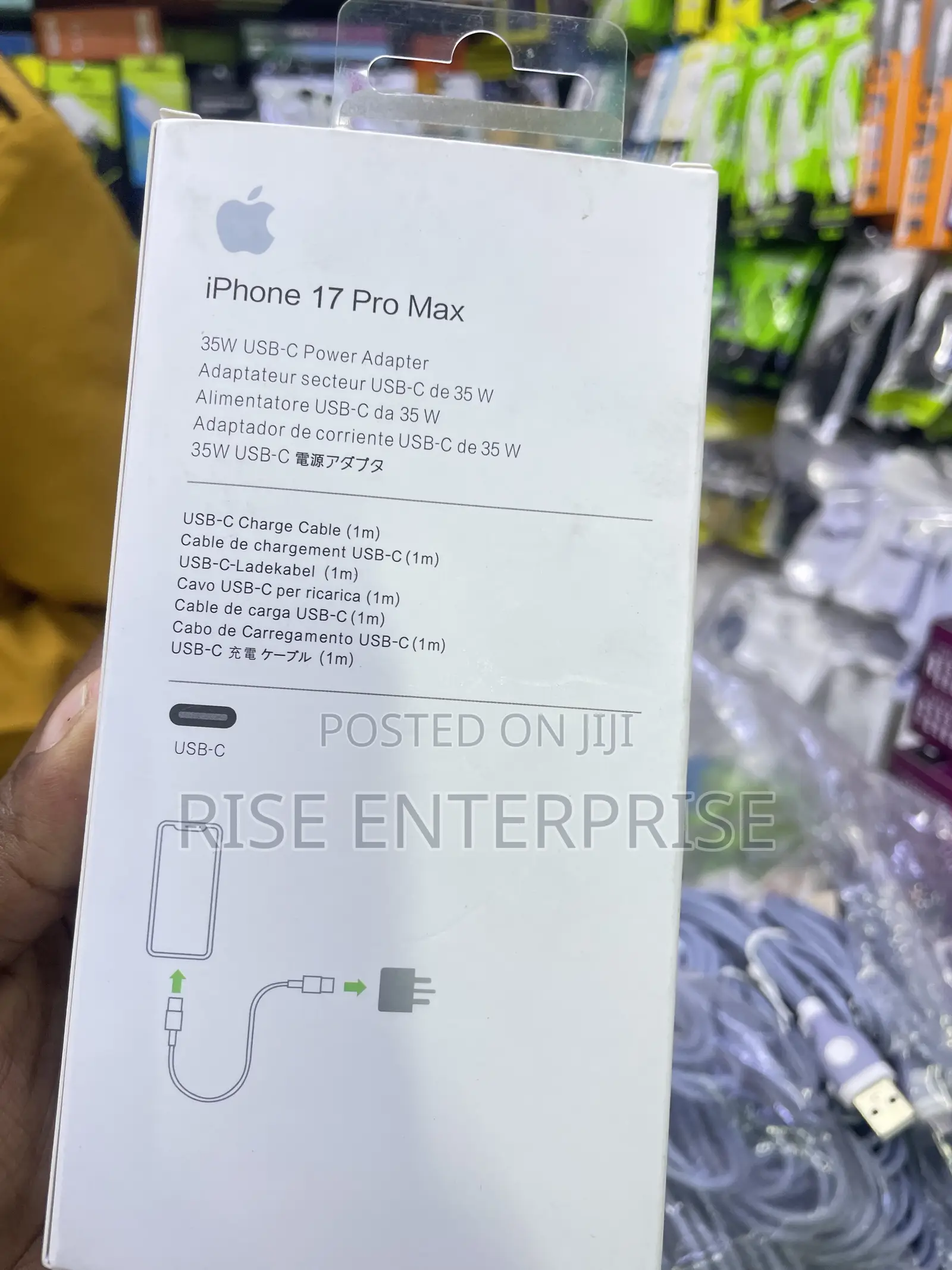 35w iPhone 17 Pro Max Charger Type C - Type C Charger