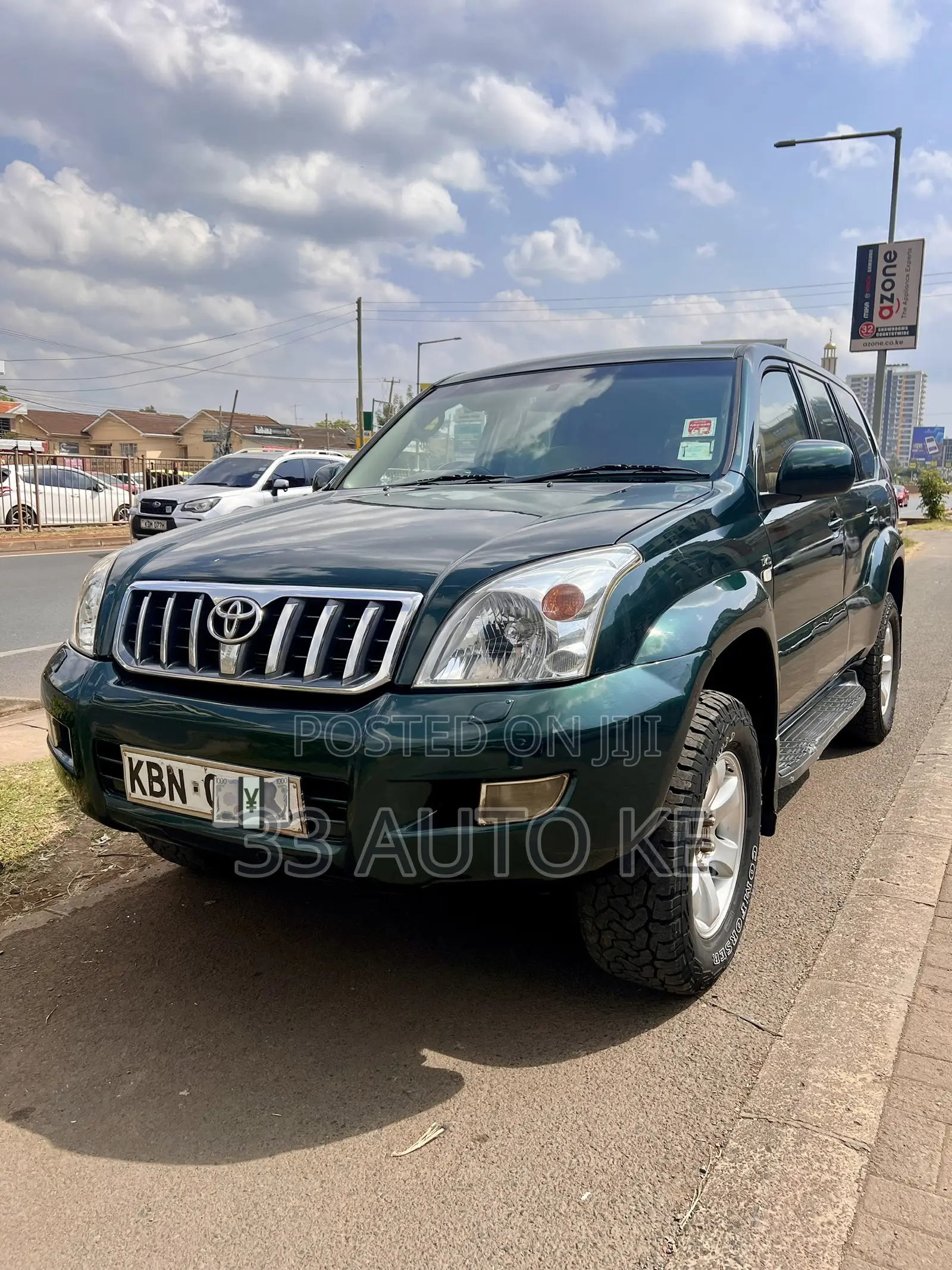 Toyota Land Cruiser Prado 3.0 D-4D 5dr 2004 Green