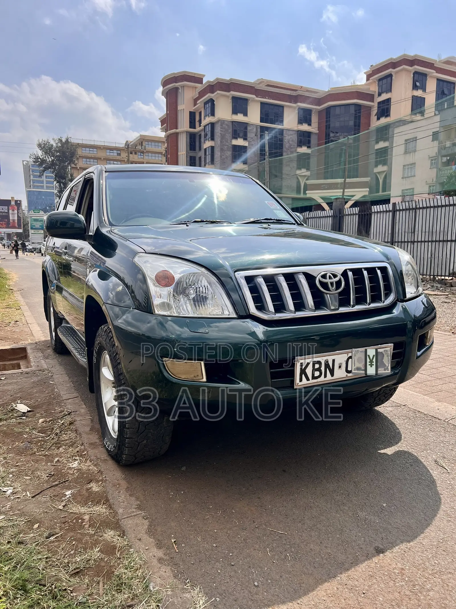 Toyota Land Cruiser Prado 3.0 D-4D 5dr 2004 Green