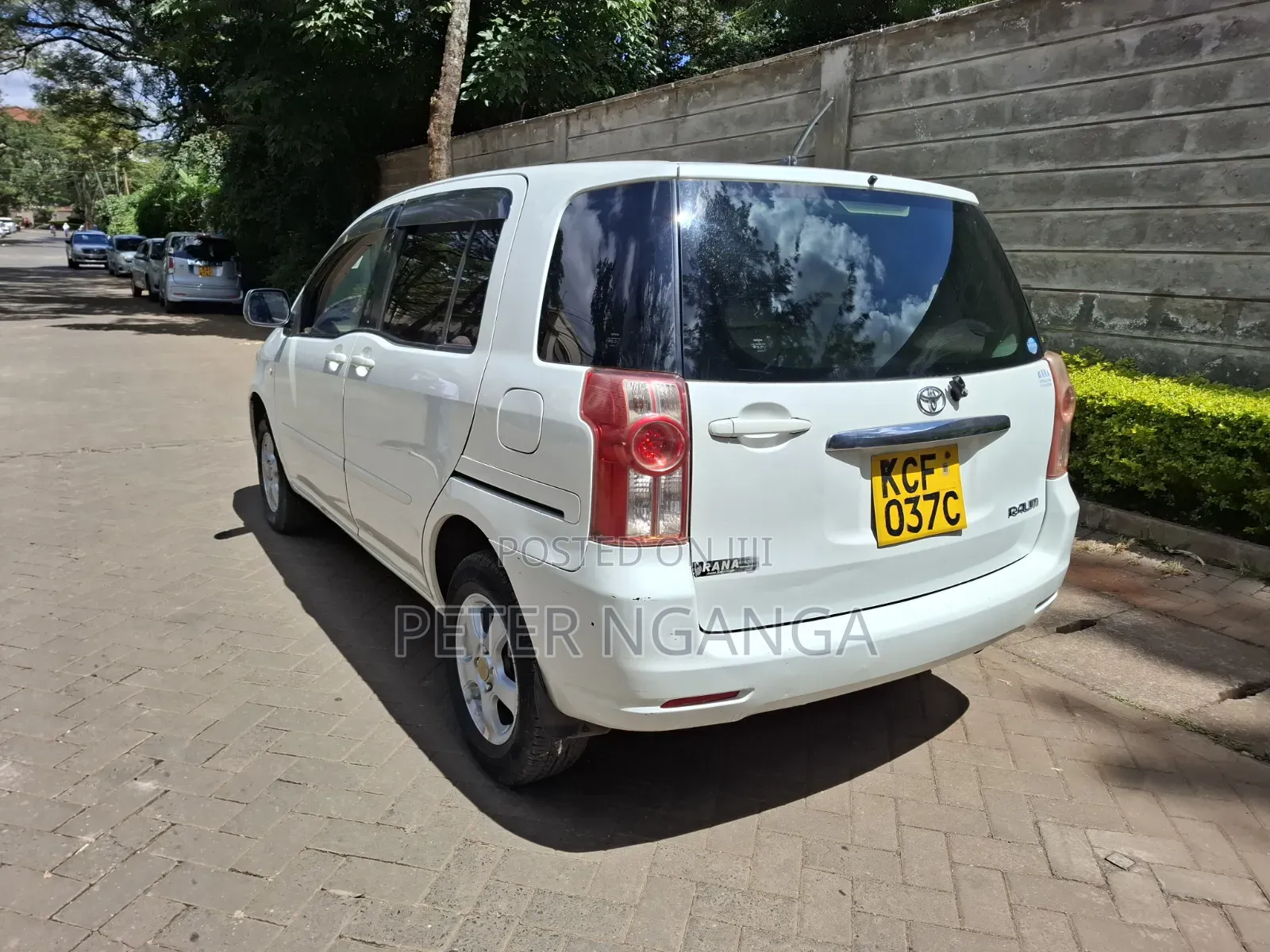 Toyota Raum 2008 Off white