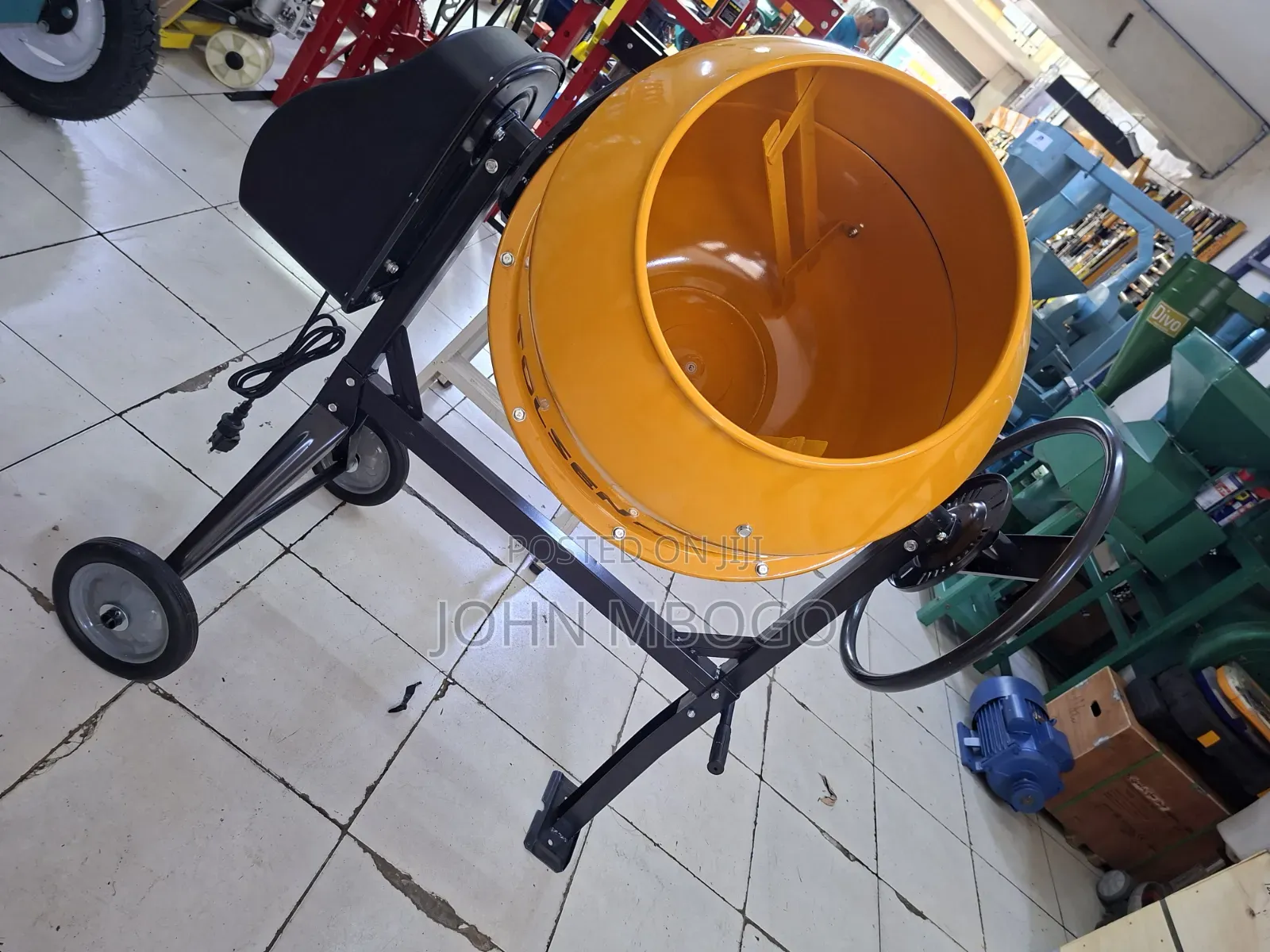 Electric Concrete Mixer - 200l