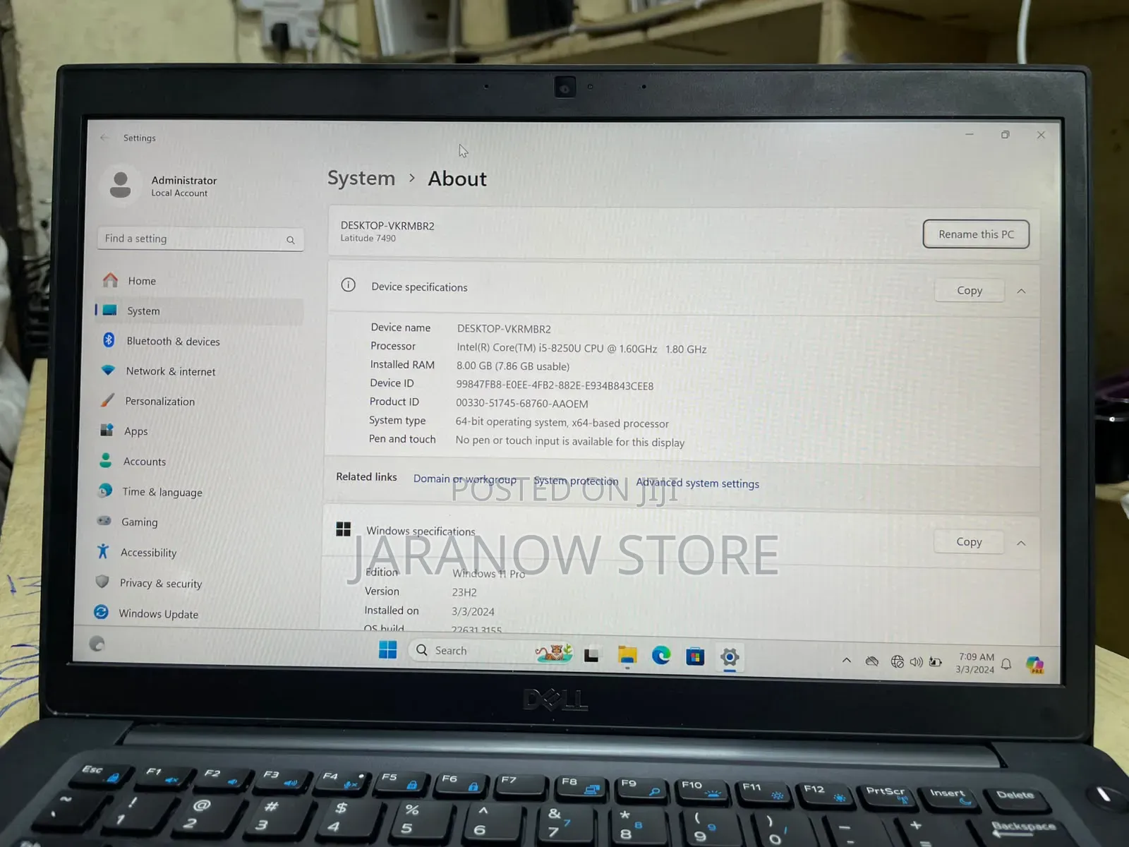 Laptop Dell Latitude 7420 8GB Intel Core i5 SSD 256GB