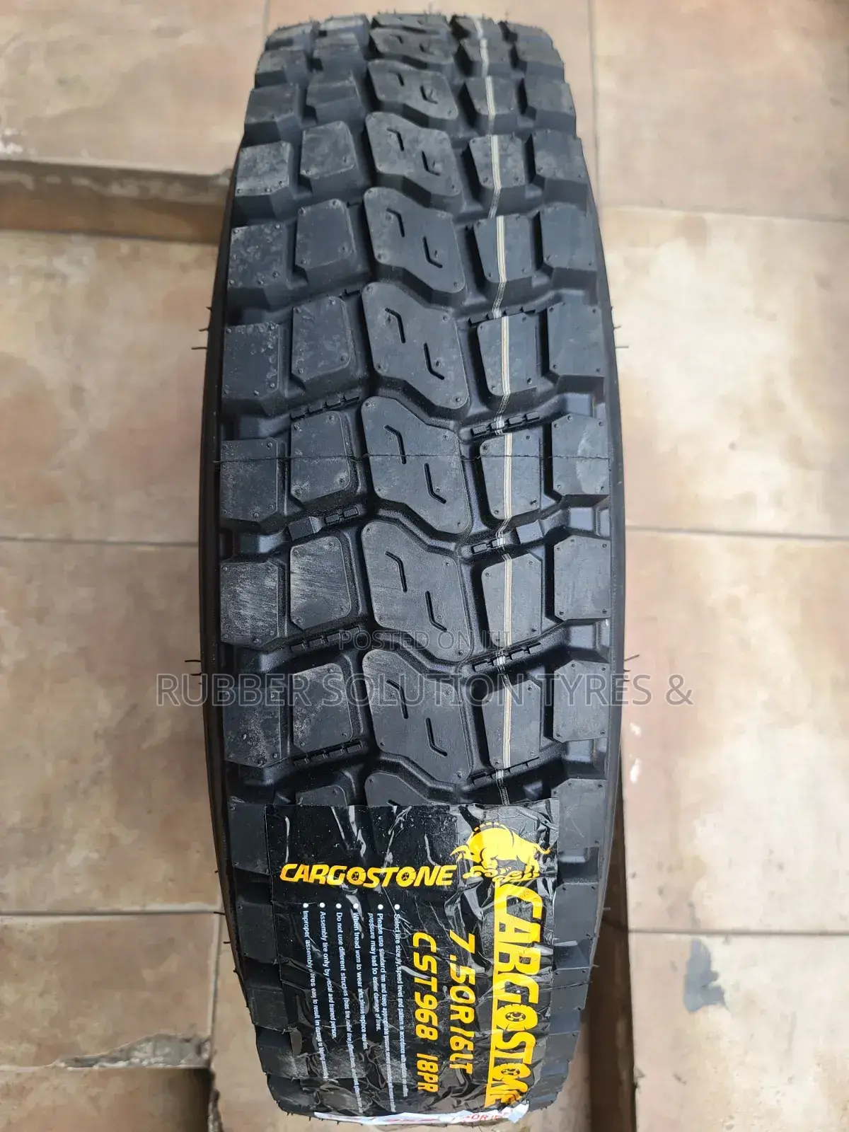 7.50 R16 Cargostone Tyres 18pr