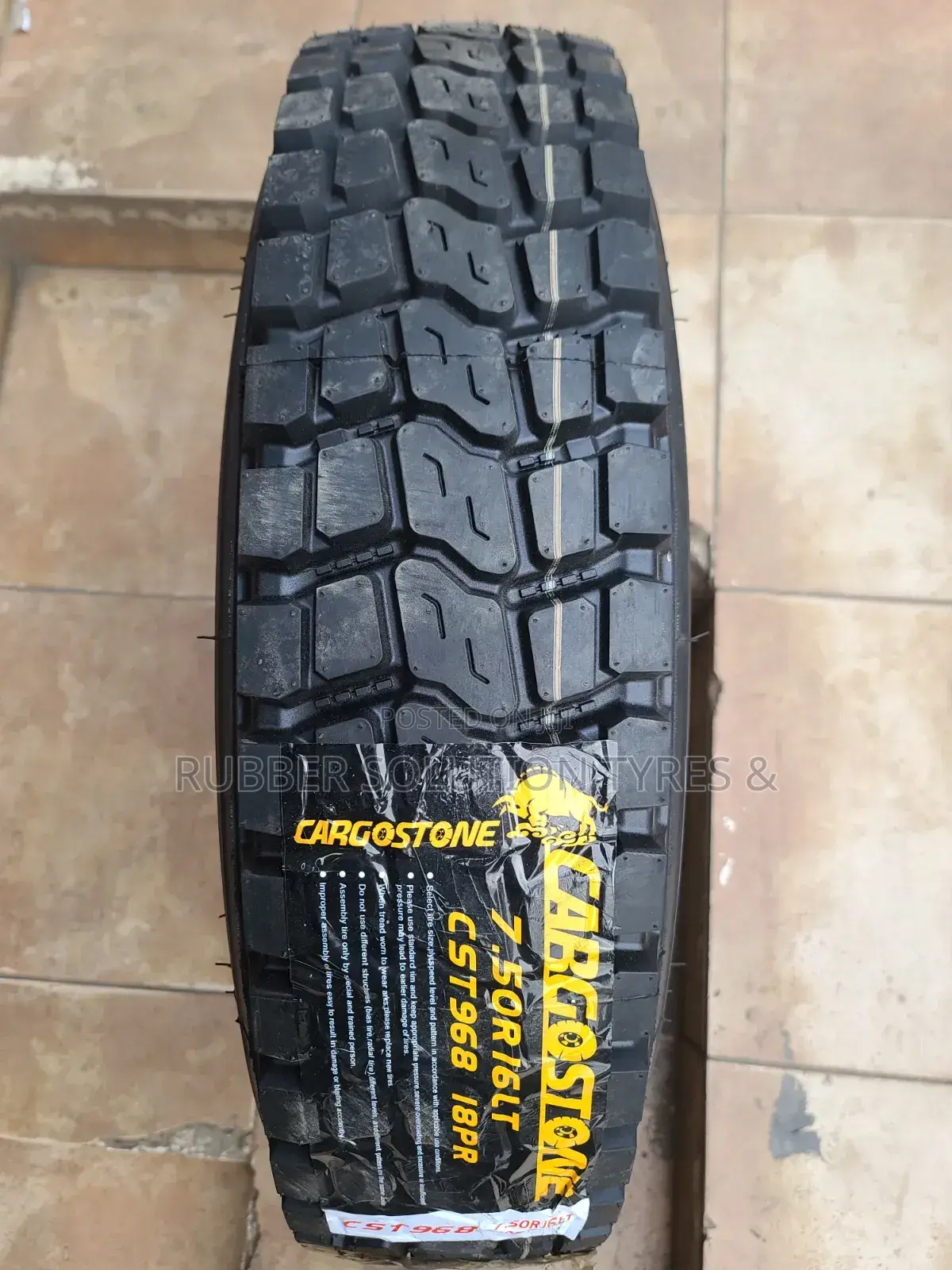 7.50 R16 Cargostone Tyres 18pr
