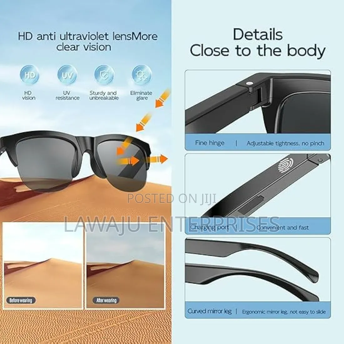 Bluetooth Smart Glasses